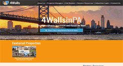 Desktop Screenshot of 4wallsinpa.com